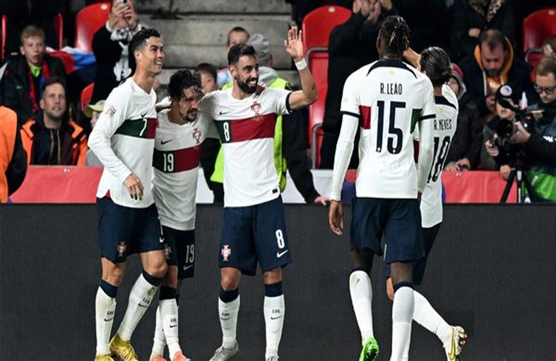 البرتغال تنحّي إسبانيا عن صدارة دوري الأمم 