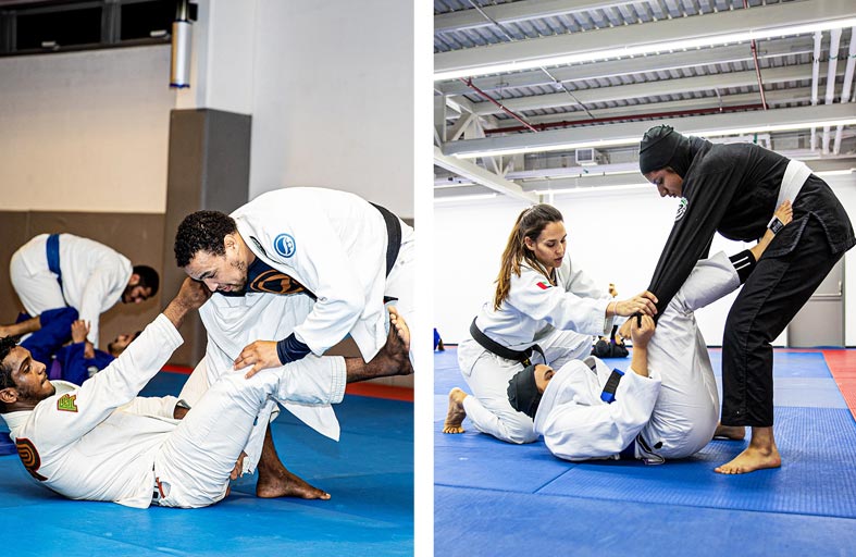 إقبال كبير من اللاعبين على التدريب في جوجيتسو أرينا استعدادا للمرحلة المقبلة