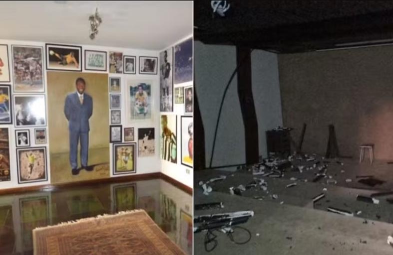 منزل الأسطورة بيليه يتحول إلى مقبرة للذكريات