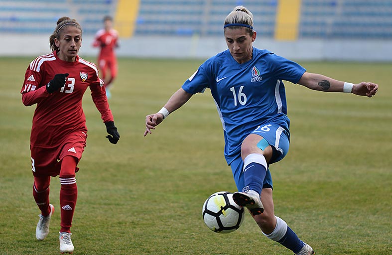 منتخبنا لكرة القدم للسيدات يختتم معسكره الخارجي في أذربيجان