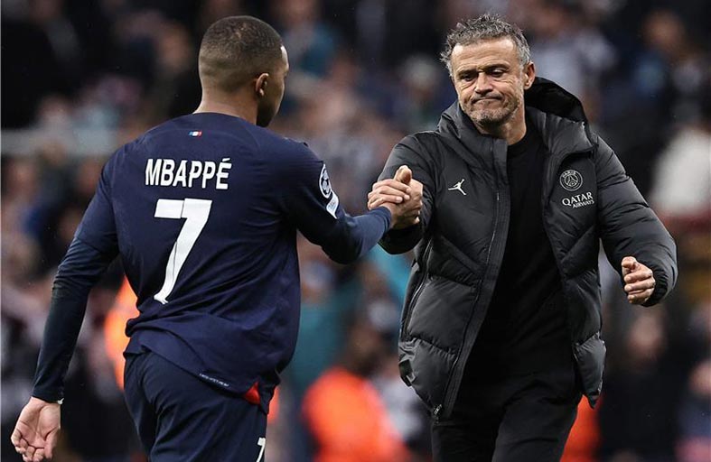 إنريكي يجد صعوبة في تعويض مبابي