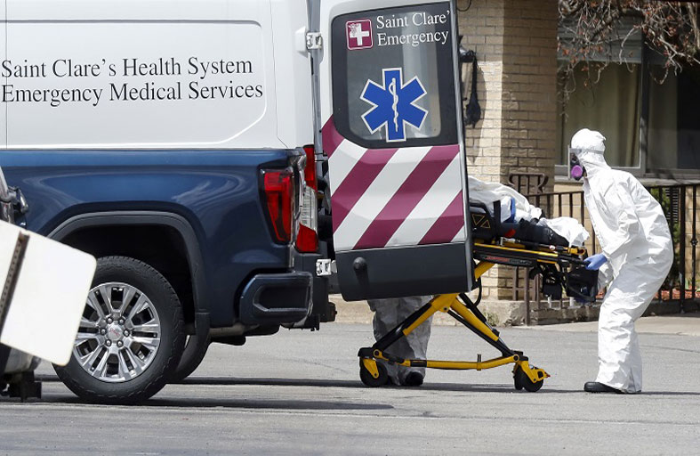 مستوى قياسي من الإصابات بكوفيد-19 في الولايات المتحدة  