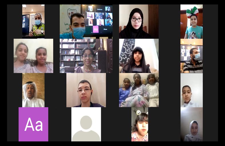 فعاليات رياضية وثقافية افتراضية بنادي دبا الحصن الرياضي