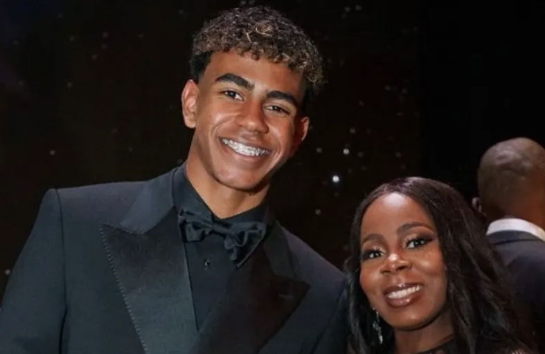 حولته إلى مشروع.. ادفع 800 يورو من أجل صورة مع والدة يامال