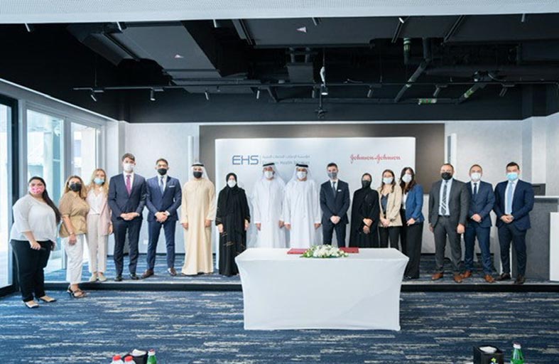 الإمارات للخدمات الصحية وجونسون آند جونسون توقعان مذكرة تفاهم 