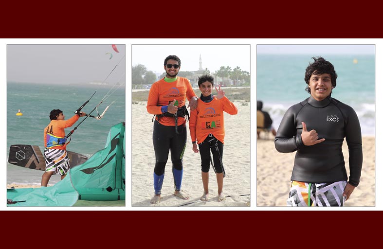 «كايت سيرف» تكشف عن مواهب رياضة صاعدة