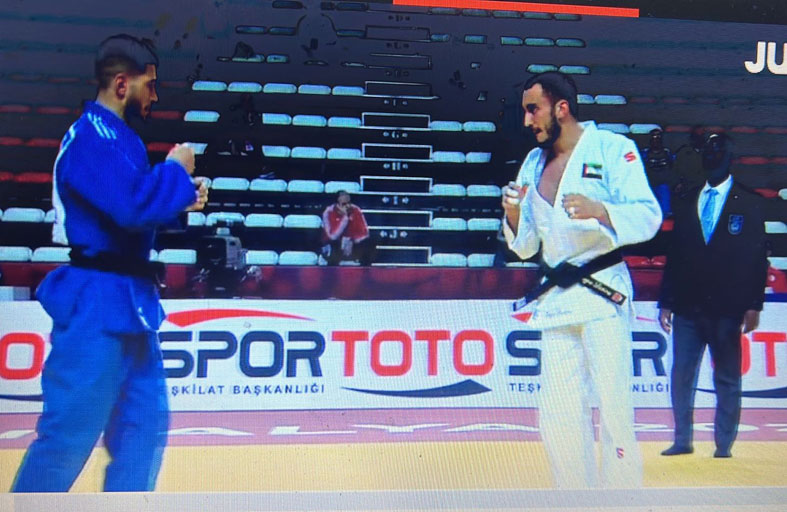 لاعبنا تلال يواجه بطل فرنسا في جراند سلام أنطاليا