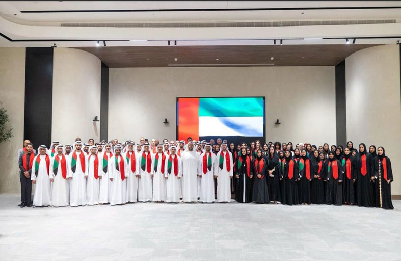 نهيان بن زايد: «يوم العلم» تعبير صادق عن وحدة وطننا وسيادته وتلاحم شعب الإمارات