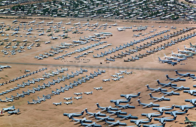 أكبر مقبرة للطائرات في العالم