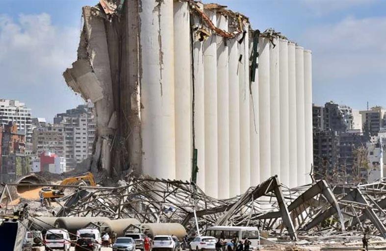 «بقايا» صوامع مرفأ بيروت.. هل تشكل خطرا بعد الكارثة؟