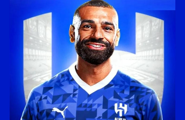 تركي آل الشيخ ينشر صورة محمد صلاح بقميص الهلال