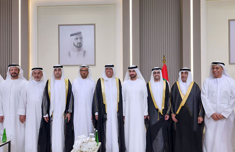 عبدالله بن سالم القاسمي يشهد حفل زفاف خليفة أحمد الشيخ