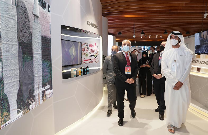 وزير الاقتصاد يزور الجناح التركي في معرض إكسبو 2020 دبي