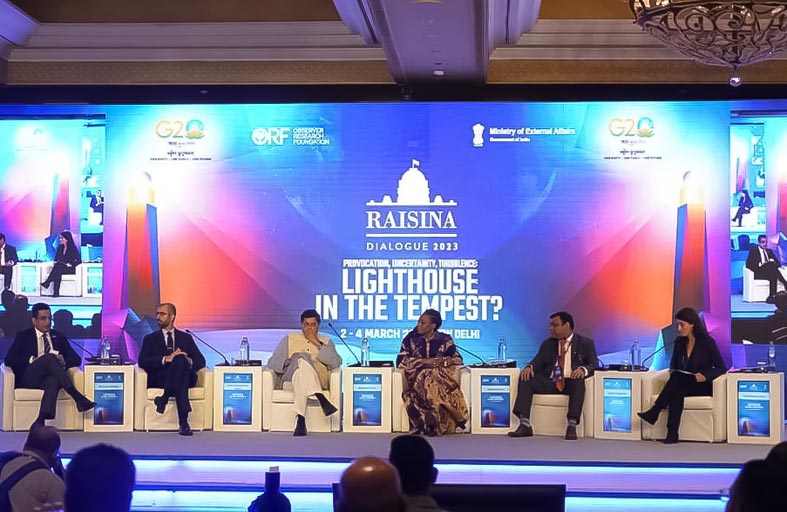 حكومة الإمارات تشارك في حوار «رايسينا» الهندي 2023