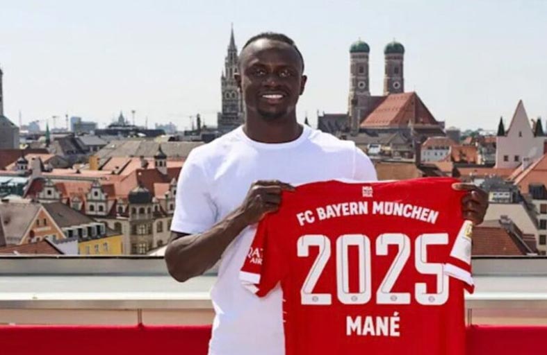 بايرن ميونخ يعلن رسميا ضم السنغالي ساديو ماني مهاجم ليفربول