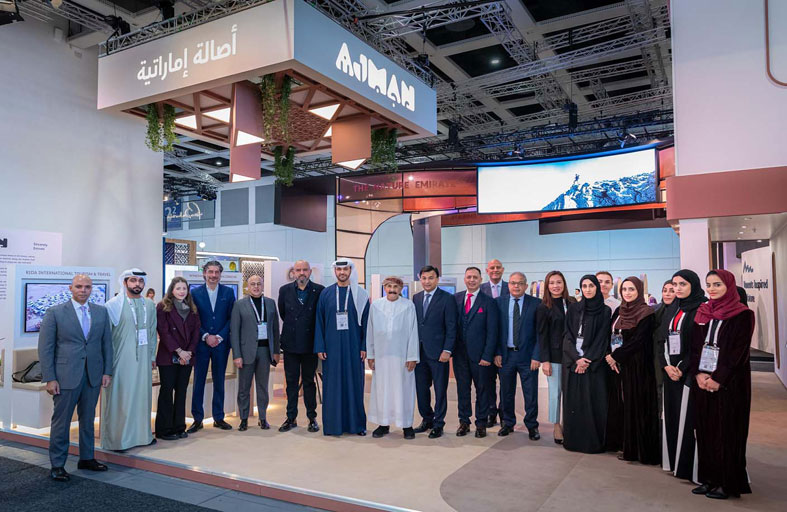 دائرة التنمية السياحية بعجمان تطلق مكتبا تمثيليا لها في السوق الأوروبية وتختتم مشاركتها في معرض بورصة برلين 