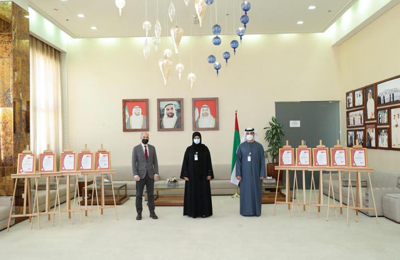 أبوظبي للزراعة والسلامة الغذائية تحصل على 10 شهادات أيزو