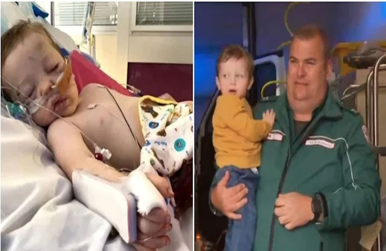 تطبيق جديد ينقذ رضيعاً سقطت عليه شواية 