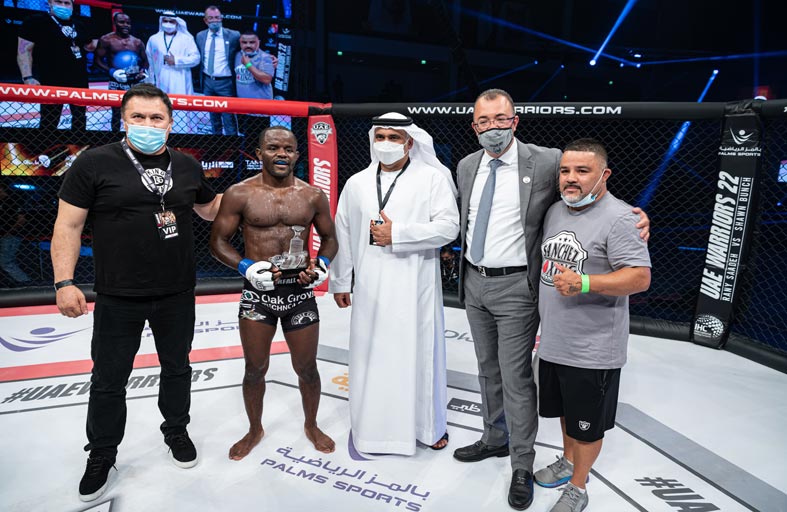 ختام  مبهر للنسخة (22) من دولية «محاربي الإمارات» للفنون القتالية المختلطة 