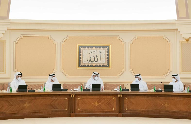 ولي عهد الشارقة يترأس اجتماع المجلس التنفيذي