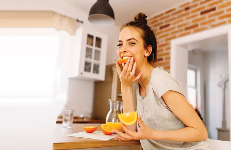 دراسة تكشف دور الحمضيات في تحسين المزاج