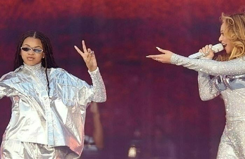 بيونسيه تفتح باب الشهرة أمام ابنتها