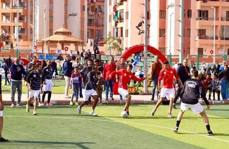 دوري كرة قدم للمتعافين من المخدرات