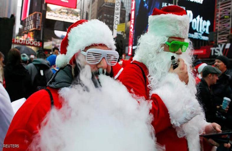 خبر سار للأطفال.. بابا نويل محصن ضد كورونا