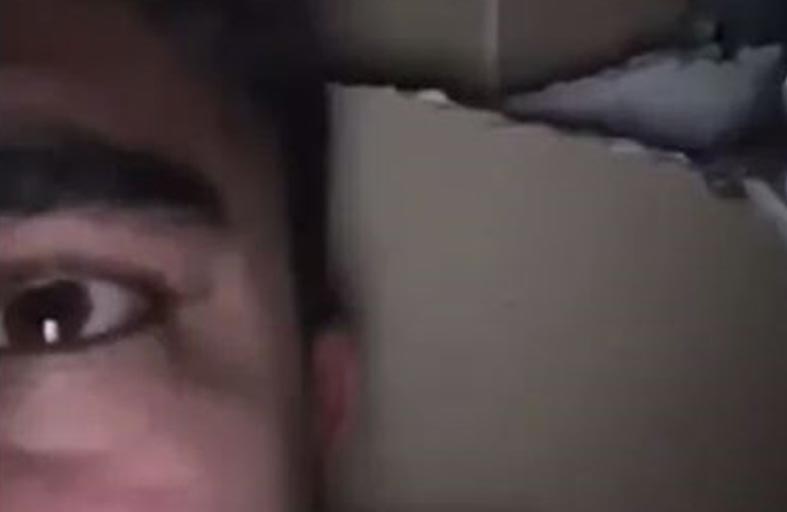 فيديو واتساب من تحت أنقاض الزلزال