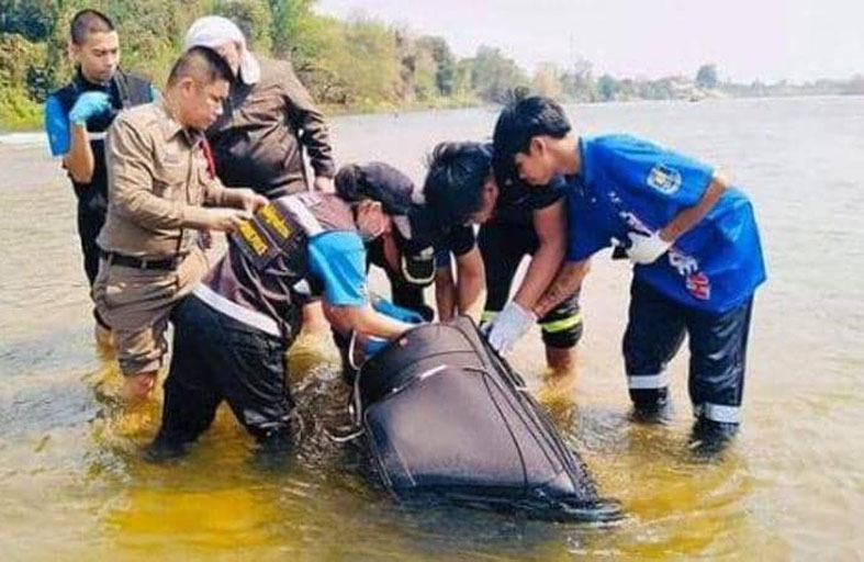 حشروا الزوجين في حقيبتين.. ثم نفذوا الجريمة 