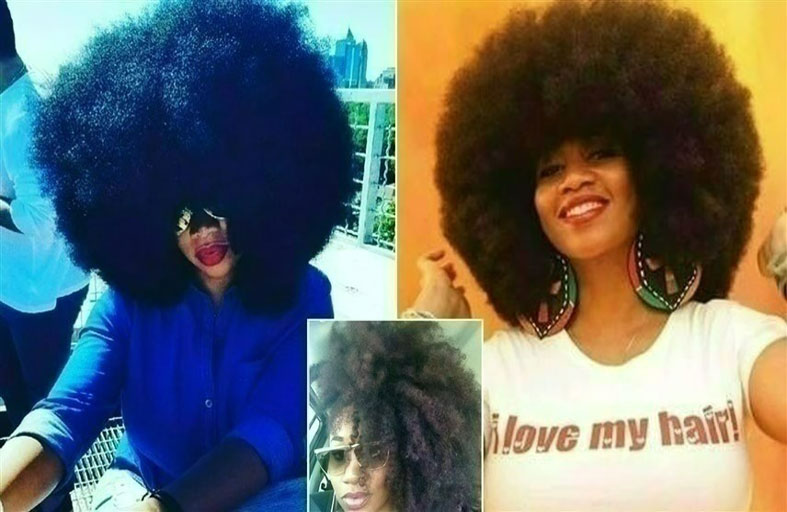 بشعرها المنفوش... أمريكية تتحول إلى ملهمة 