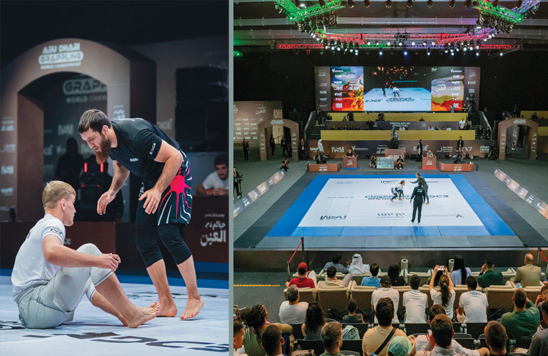 بطولة أبوظبي العالمية للجرابلينج 2025 تحقق نجاحاً باهراً وتحجز مكانها في أجندة بطولات الرياضات القتالية 