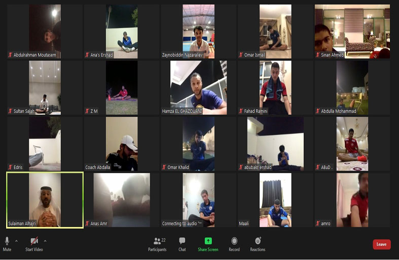 مدرب منتخب أوزبكستان يدرب تايكواندو الشارقة 