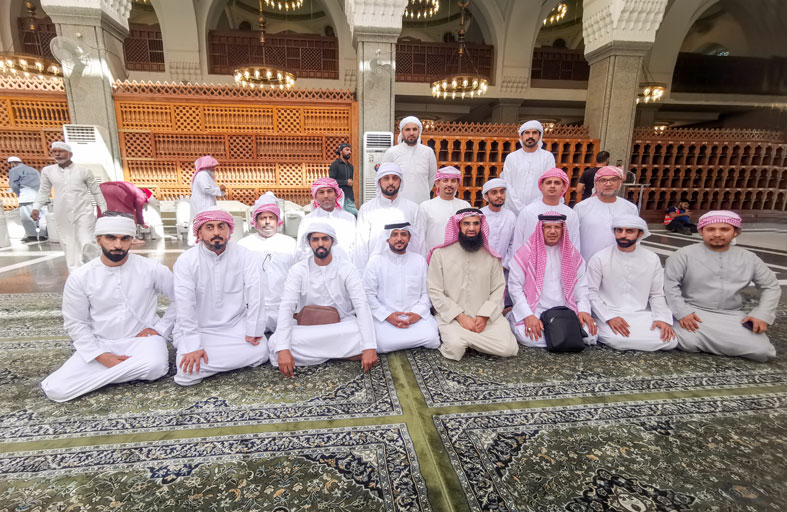 رحلة عمرة للمتميزين من موظفي بيت الخير