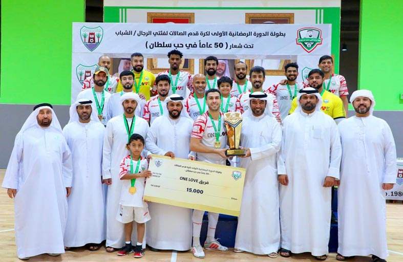 ختام ناجح للدورة الرمضانية الأولى لكرة قدم الصالات في نادي دبا الحصن 