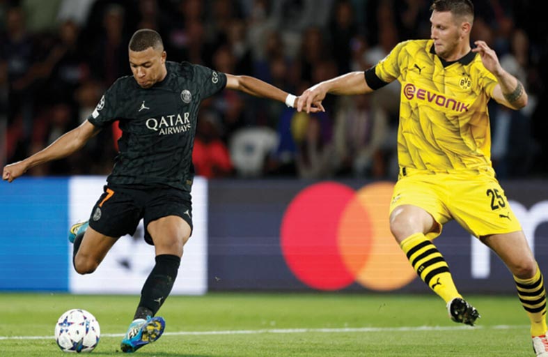 مبابي وسان جرمان للاستفادة من اللحظة وبلوغ نهائي الأبطال 