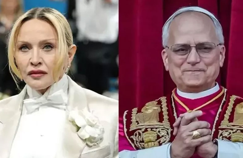 مادونا تناشد البابا زيارة غزة «قبل فوات الأوان»