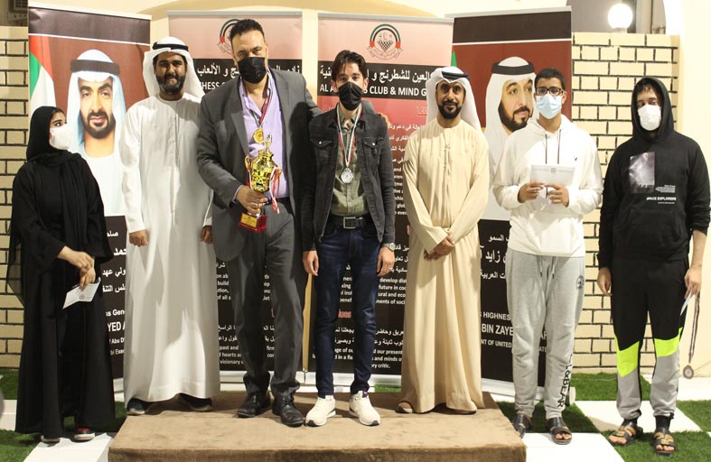 ختام ناجح لبطولة الدهماءالدولية للشطرنج الخاطف في العين 