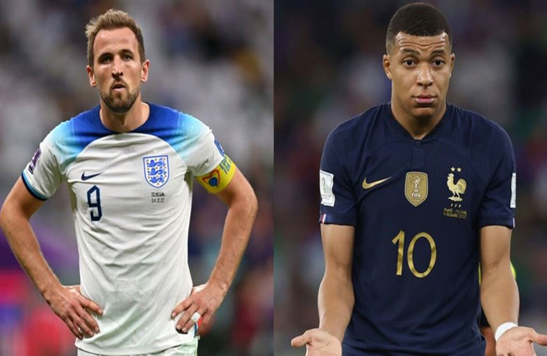 ثنائيات بالجملة خلال مواجهة إنكلترا وفرنسا 