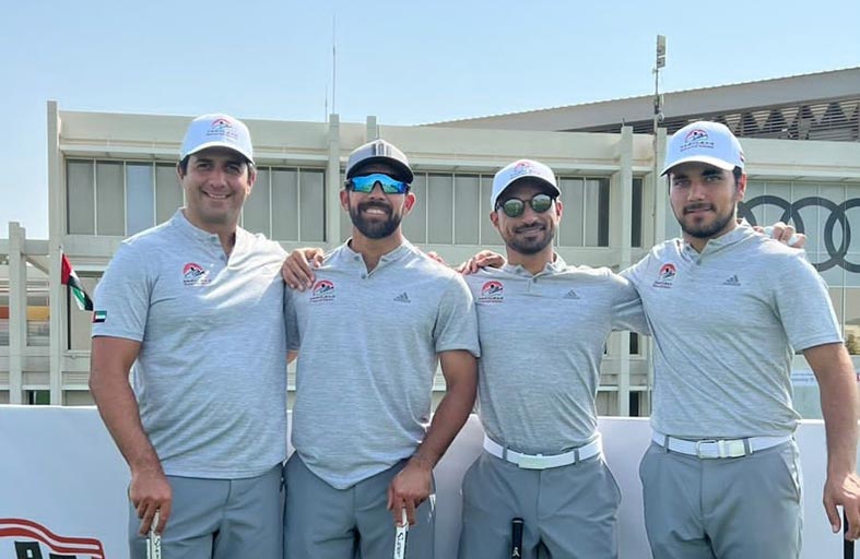 جولف الإمارات ينهي أولى أيام الخليجية في الوصافة