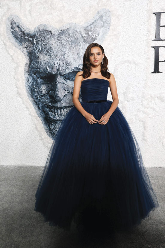 الممثلة الأمريكية مادلين ماكجرو لدى حضورها العرض الأول لفيلم «الهاتف الأسود 2» في مسرح TCL الصيني في هوليوود.ا ف ب