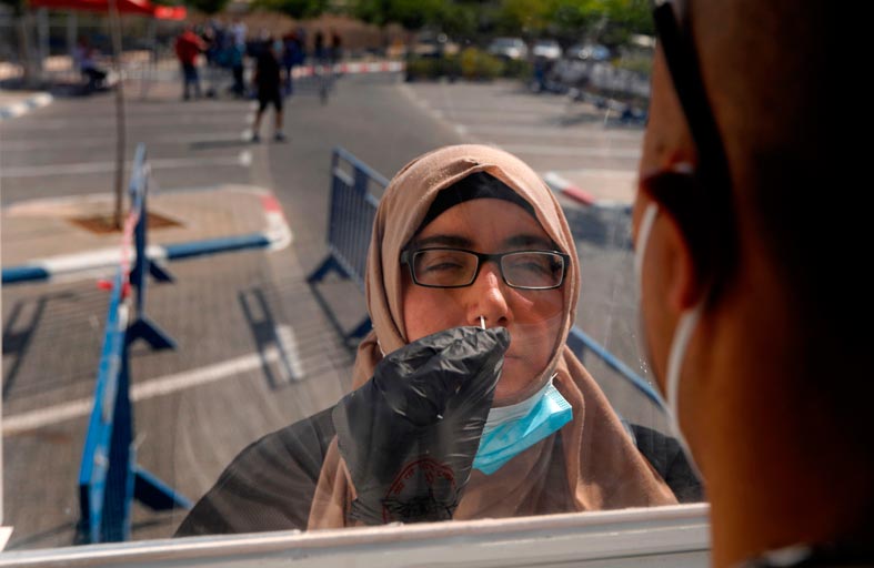  306 إصابات جديدة بكورونا ووفاة واحدة بين الفلسطينيين 