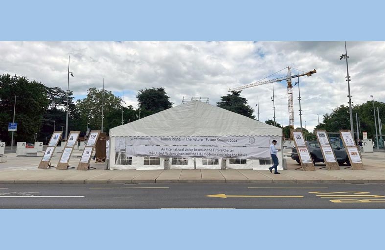 الاتحاد لحقوق الإنسان تنظم معرضا دوليا في ساحة الأمم المتحدة