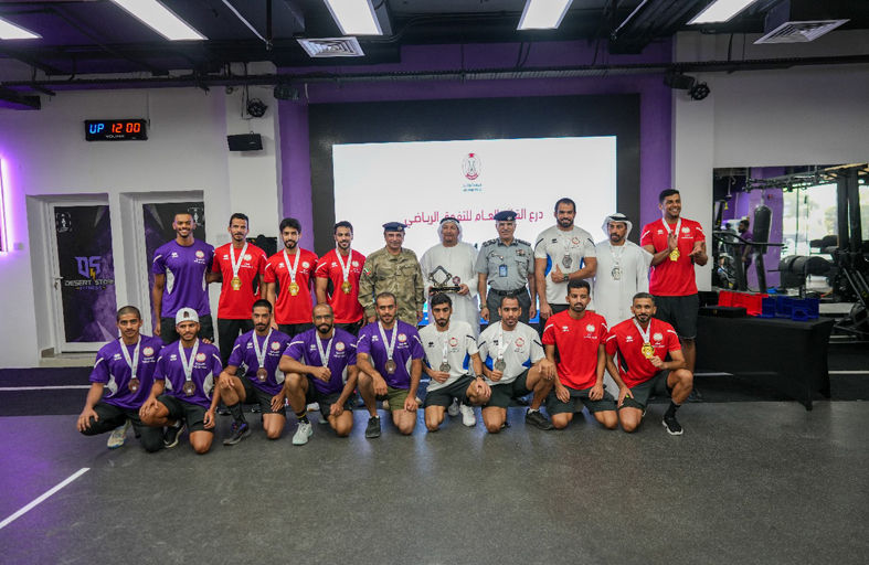 المهام الخاصة بشرطة أبوظبي بطلاً لمسابقة اللياقة والتحدي للرجال