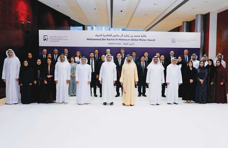 محمد بن راشد : تواجه البشرية اليوم العديد من التحديات، وشحّ المياه النظيفة هي أحد أكبر التحديات  