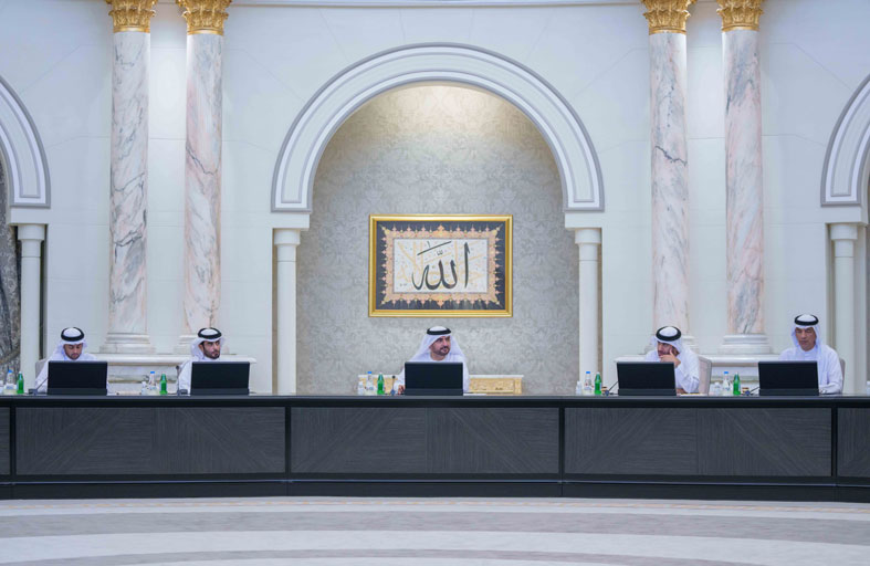عبدالله بن سالم القاسمي يترأس اجتماع المجلس التنفيذي لإمارة الشارقة