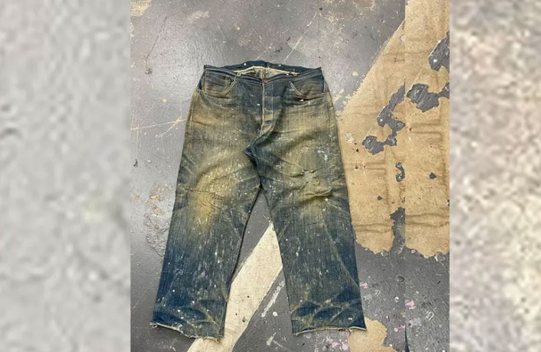 جينز عمره 140 عام مقابل رقم فلكي