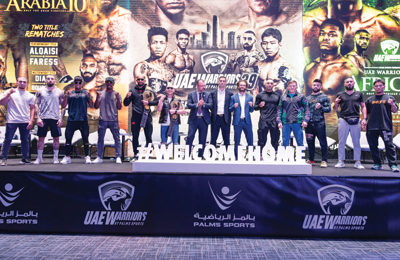 35 نزالا قويا في 3 نسخ  من  بطولة «محاربي الإمارات» والانطلاقة اليوم  