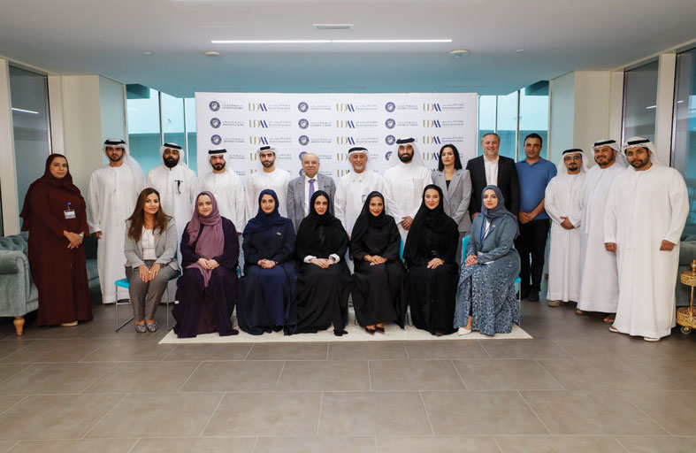 د.عيسى البستكي يلتقي مجلس إدارة رابطة خريجي جامعة دبي 