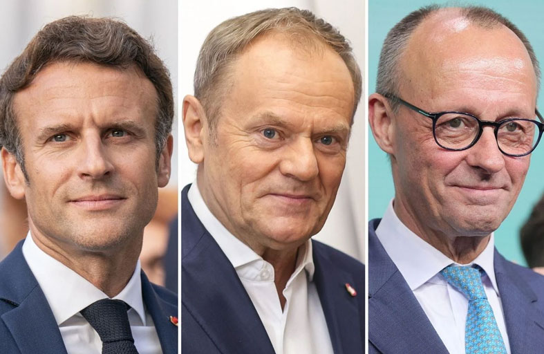 ماكرون وميرتس وتوسك في مولدوفيا  الأربعاء المقبل دعما لأمنها وسيادتها 